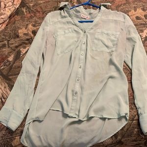 Faded Teal Express Portofino Shirt